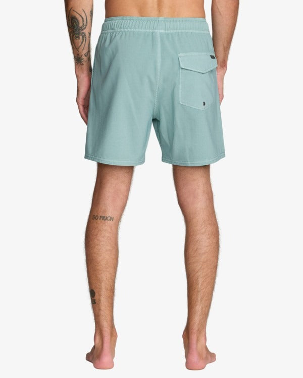 RVCA Pigment 16" Shorts-Blue Haze | RVCA | - Northshore Newquay - Surf/Skate Shop