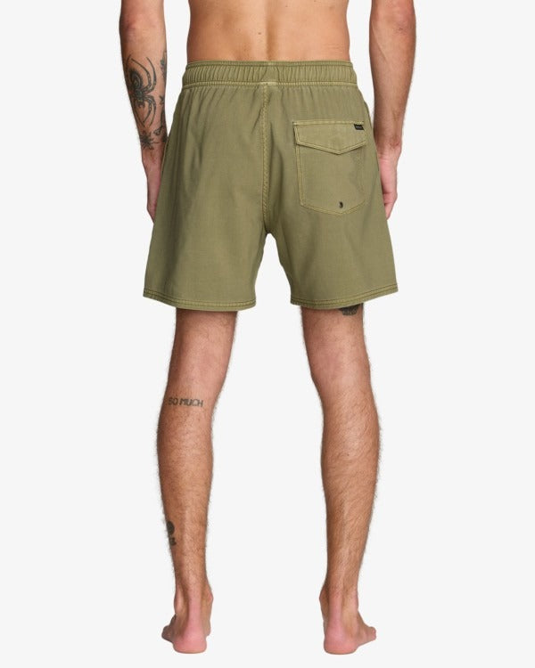 RVCA Pigment 16" Shorts-Blue Martini Olive | RVCA | - Northshore Newquay - Surf/Skate Shop
