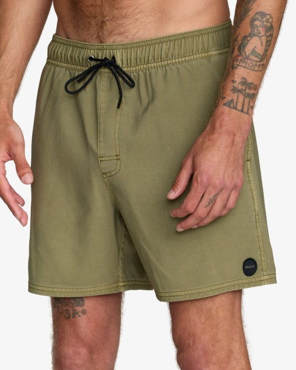 RVCA Pigment 16" Shorts-Blue Martini Olive | RVCA | - Northshore Newquay - Surf/Skate Shop