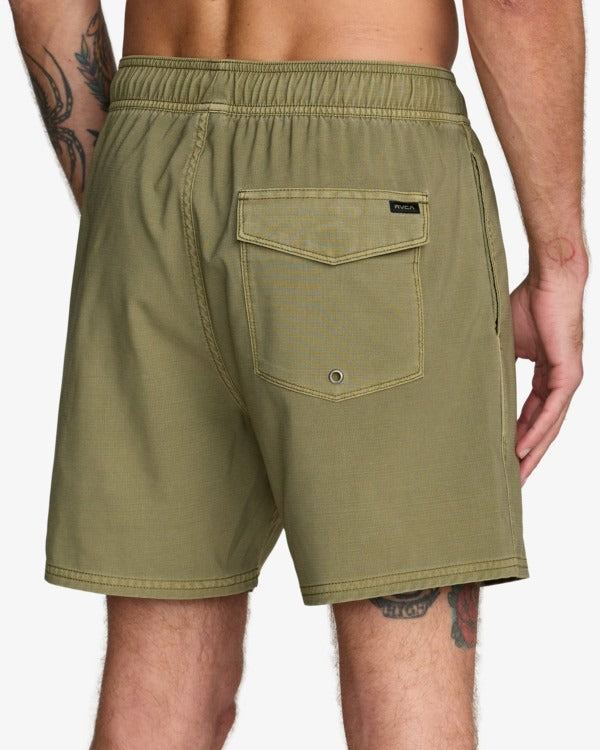 RVCA Pigment 16" Shorts-Blue Martini Olive | RVCA | - Northshore Newquay - Surf/Skate Shop