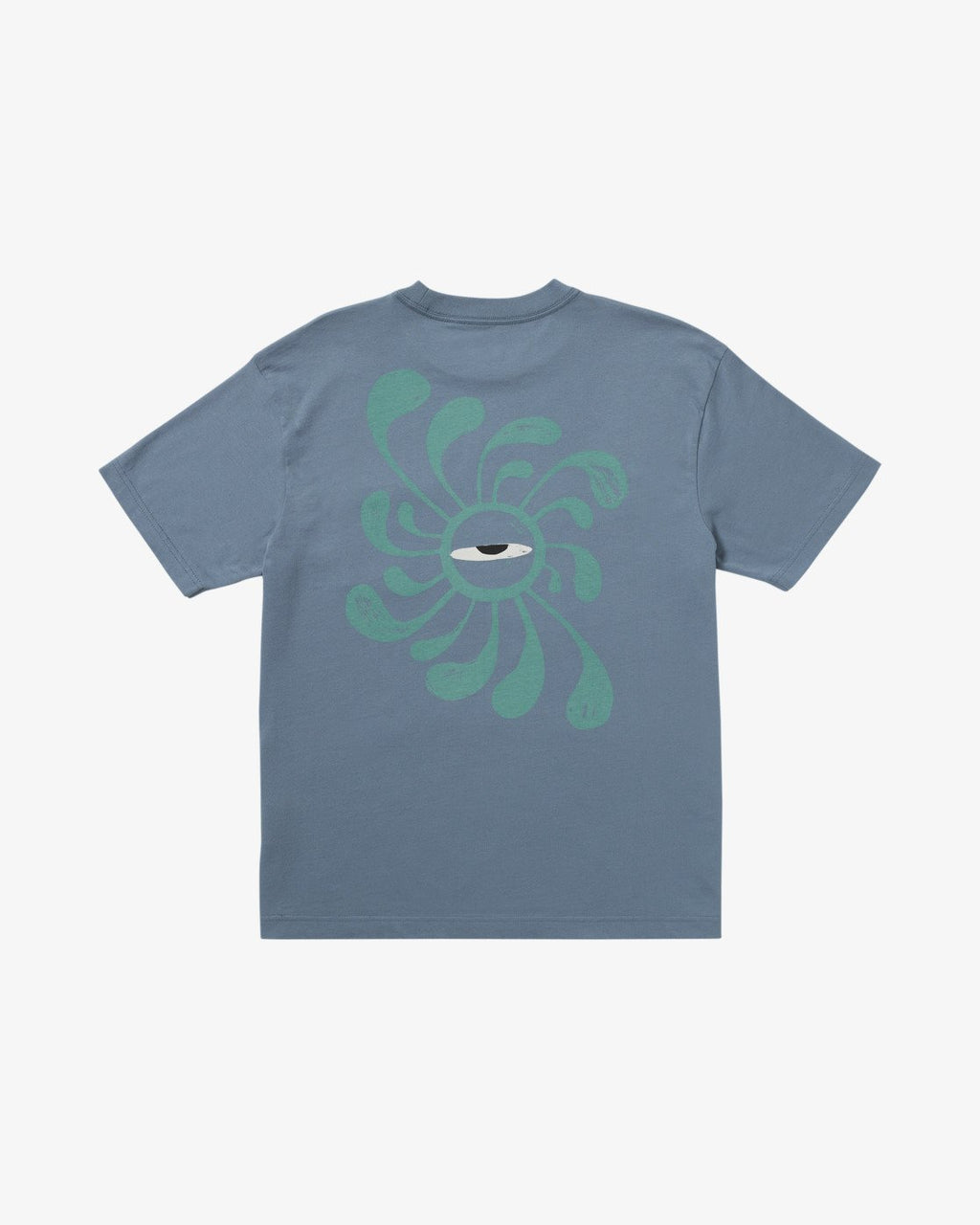 RVCA Men's LA eye swirl-Vintage Navy | RVCA | T Shirt