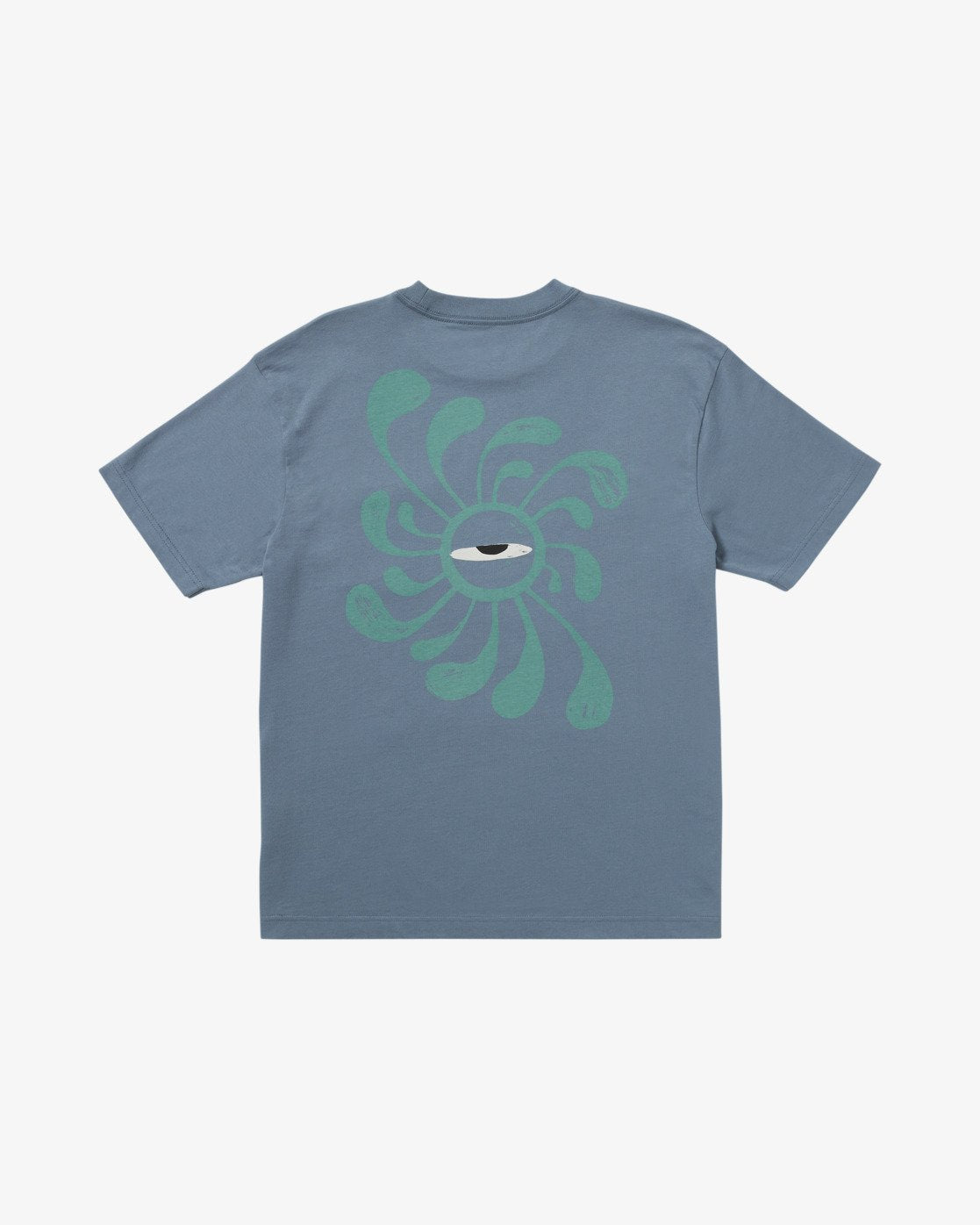 RVCA Men's LA eye swirl-Vintage Navy | RVCA | T Shirt