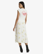 RVCA Annika Midi Skirt-White | RVCA | - Northshore Newquay - Surf/Skate Shop