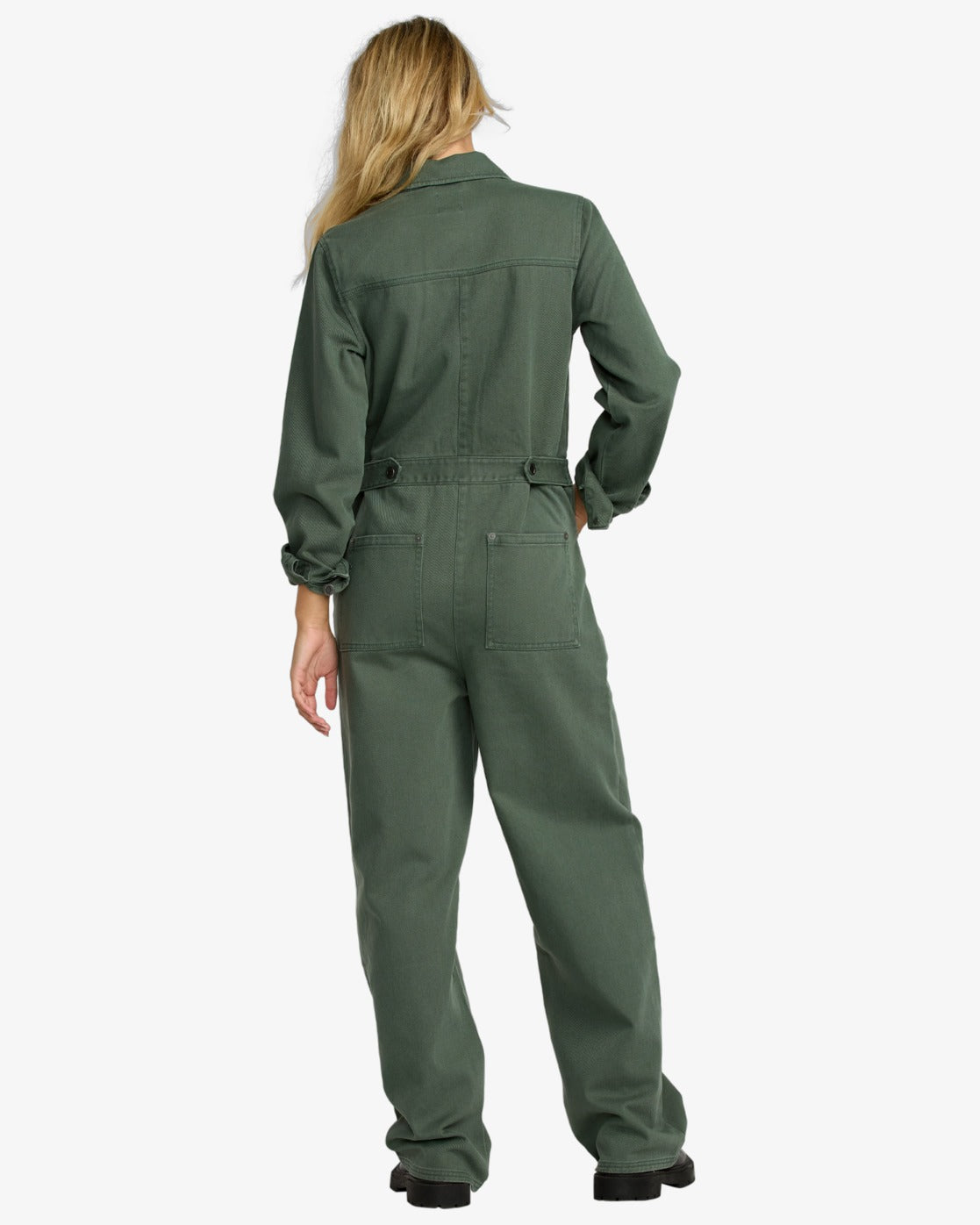 RVCA Dayshift Boiler Suit-Fir Green | RVCA | - Northshore Newquay - Surf/Skate Shop