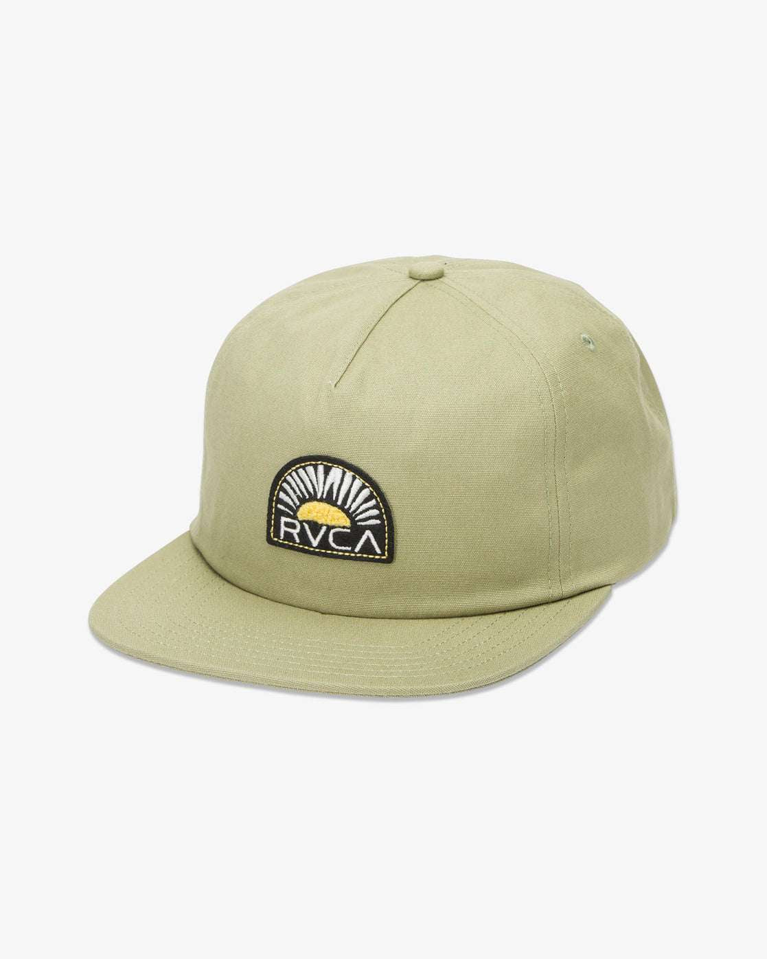 RVCA Rise Cuts Snapback Cap-Ranger Green | RVCA | Cap - Northshore Newquay - Surf/Skate Shop