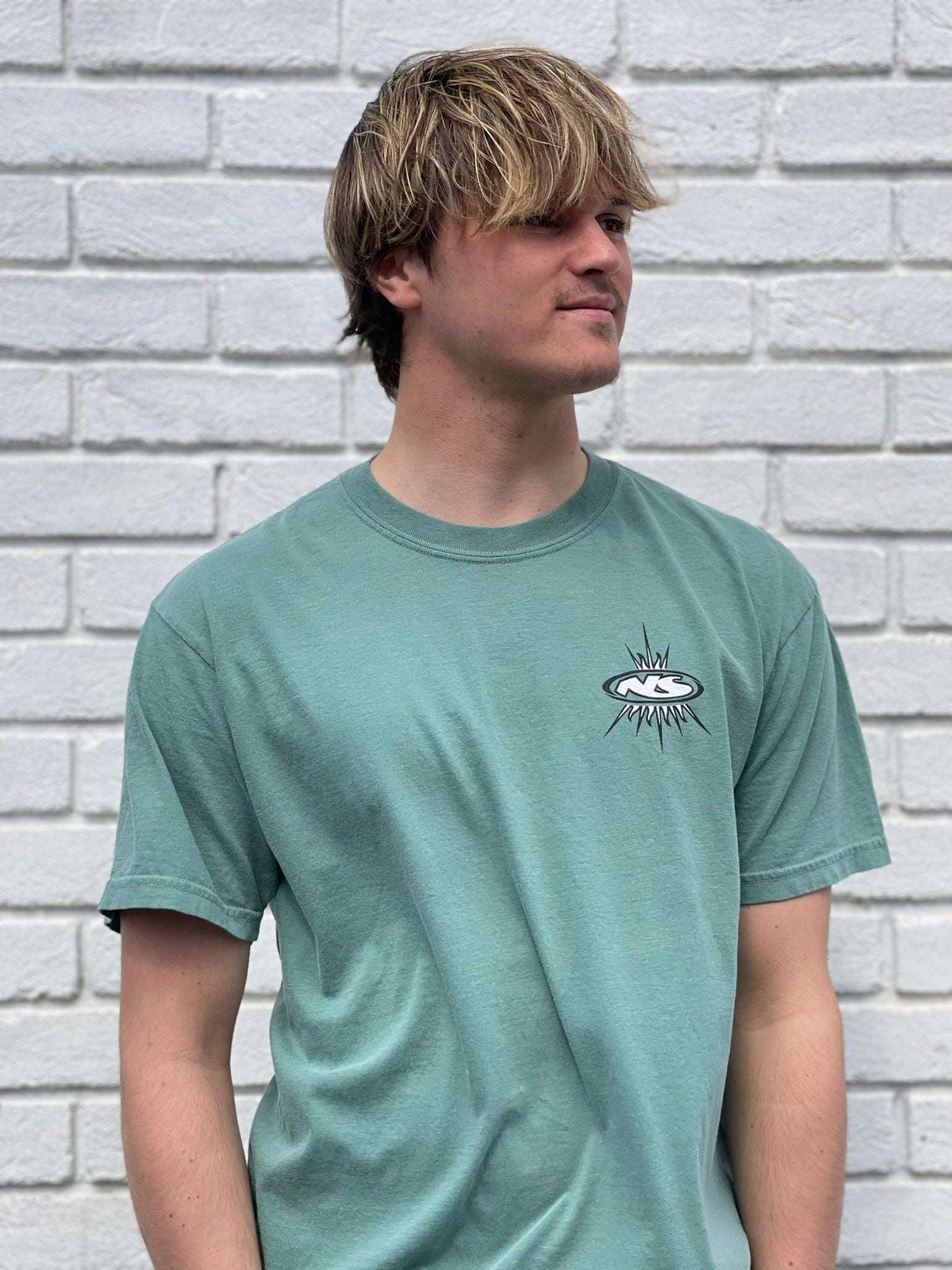 Northshore The 90s Vault T-Shirt- Light Green | Northshore Surf Shop | - Northshore Newquay - Surf/Skate Shop
