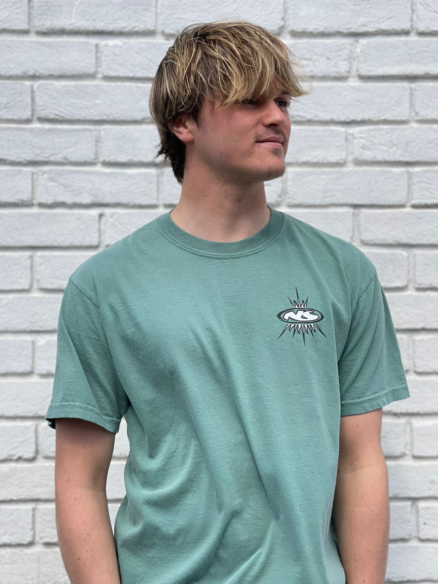 Northshore The 90s Vault T-Shirt- Light Green | Northshore Surf Shop | - Northshore Newquay - Surf/Skate Shop