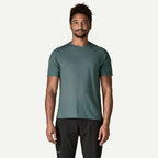 Patagonia Men's Capilene® Cool Trail Shirt-Blue Sage | Patagonia | T Shirt - Northshore Newquay - Surf/Skate Shop