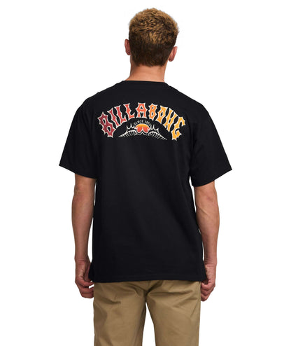 Billabong Throwback Regular Tshirt- Black | Billabong | T Shirt