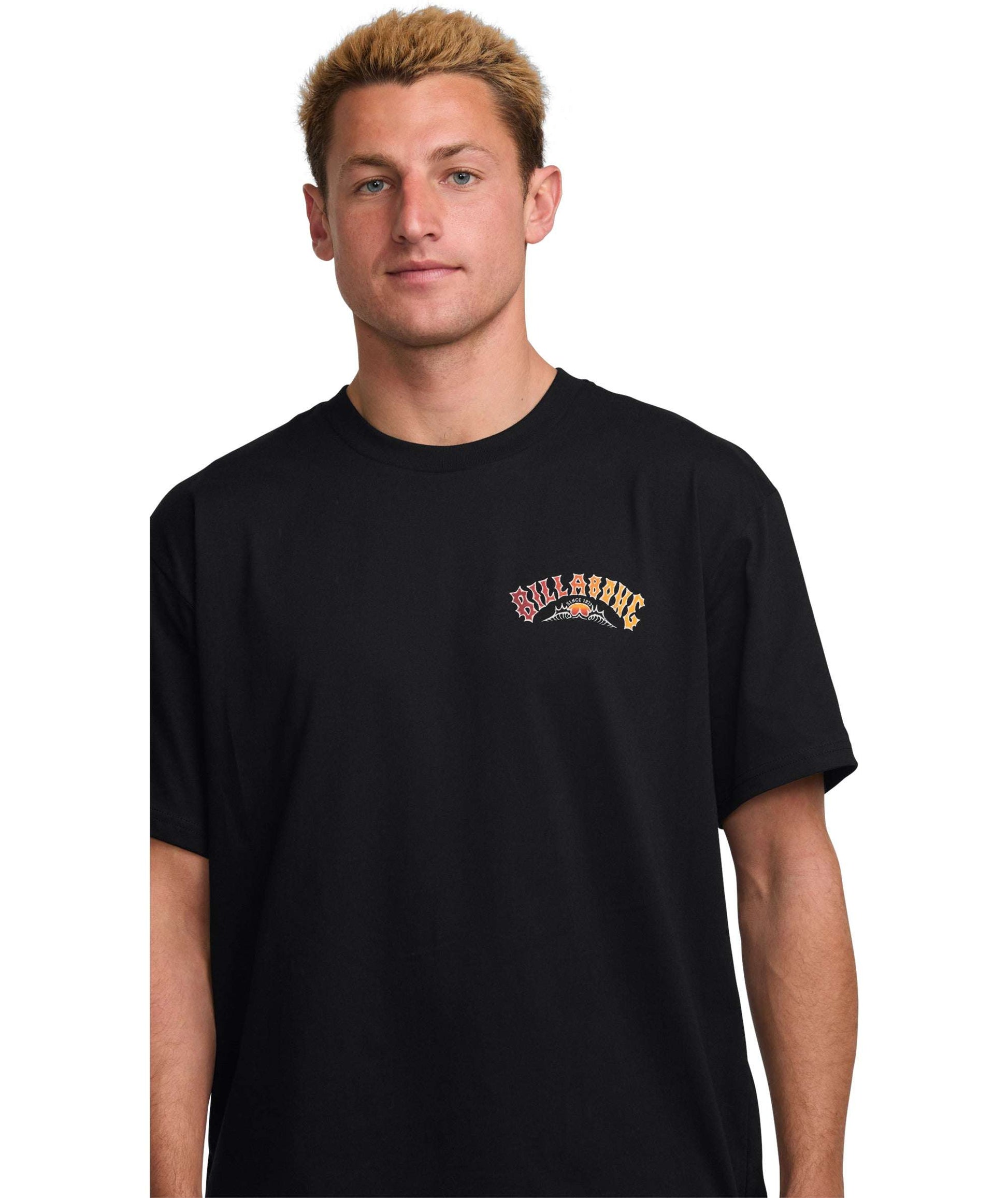 Billabong Throwback Regular Tshirt- Black | Billabong | T Shirt