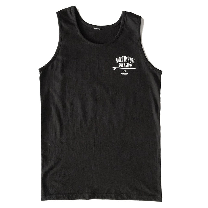 Classic Logo Vest | Black | Northshore Surf Shop | Vest - Northshore Newquay - Surf/Skate Shop