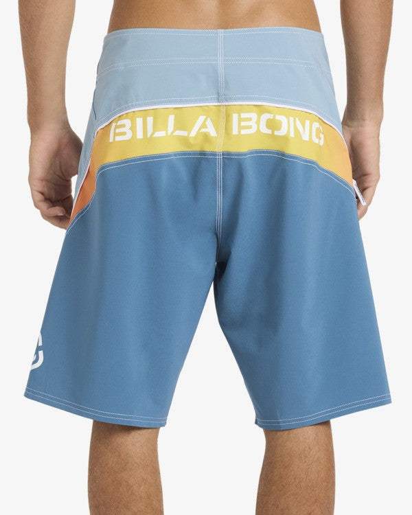 Billabong Straddie Pro Boardshort-Blue Fog | Billabong | - Northshore Newquay - Surf/Skate Shop