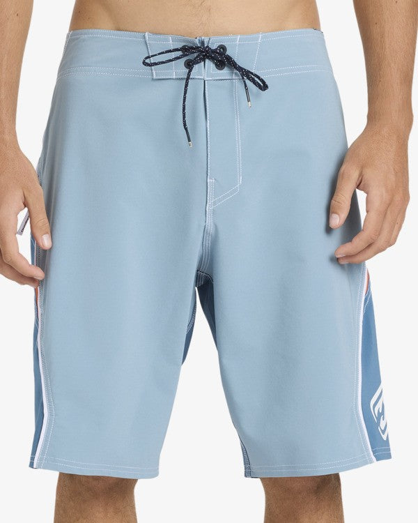 Billabong Straddie Pro Boardshort-Blue Fog | Billabong | - Northshore Newquay - Surf/Skate Shop