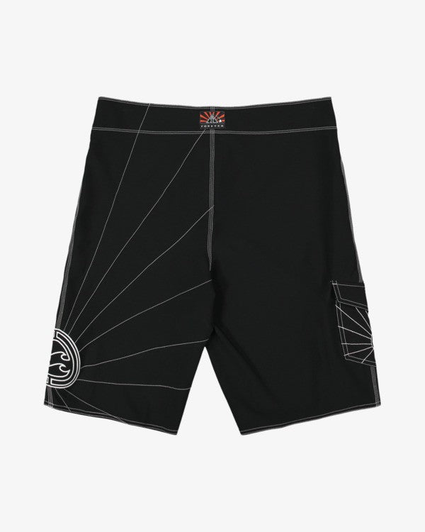 Billabong Andy Irons Rising Sun Boardshorts-Black