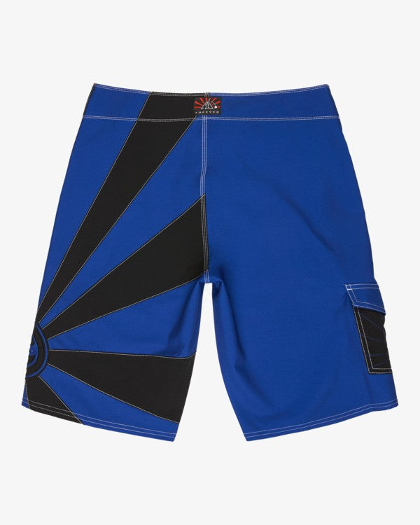 Billabong Andy Irons Rising Sun Boardshorts-Royal
