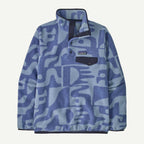 Patagonia Women's Lightweight Synchilla® Snap-T® Fleece Pullover-Mother Tree: Barnacle Blue XL | Patagonia | Fleece - Northshore Newquay - Surf/Skate