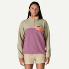 Patagonia Women's Lightweight Synchilla® Snap-T® Fleece Pullover-Light Violet XL | Patagonia | - Northshore Newquay - Surf/Skate Shop