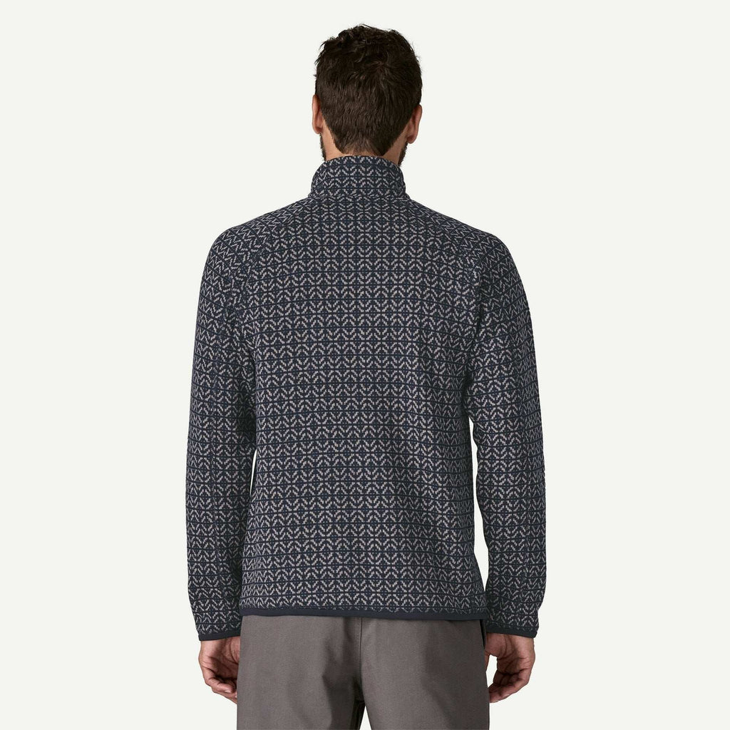 Patagonia Men's Better Sweater™ 1/4-Zip Fleece-Scales-Sunken Blue | Patagonia | Fleece - Northshore Newquay - Surf/Skate