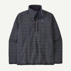 Patagonia Men's Better Sweater™ 1/4-Zip Fleece-Scales-Sunken Blue | Patagonia | Fleece - Northshore Newquay - Surf/Skate