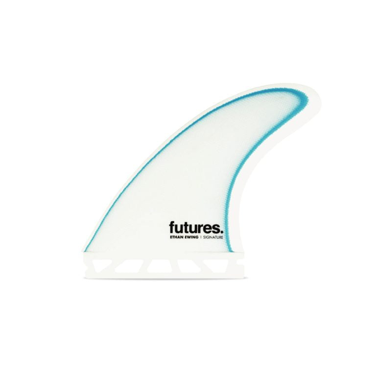 Ethan Ewing Thruster Surfboard Fins Size Medium – Blue | Futures | Thruster