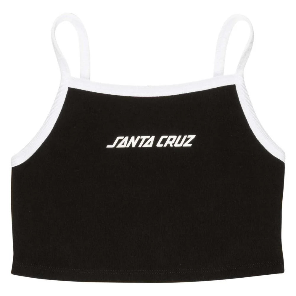 Santa Cruz Strip Contrast Vest-Black/White | Santa Cruz |