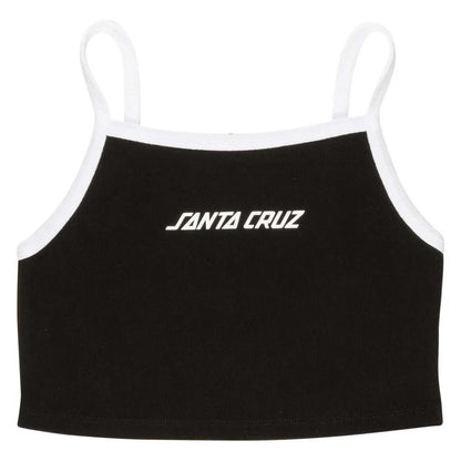 Santa Cruz Strip Contrast Vest-Black/White | Santa Cruz |