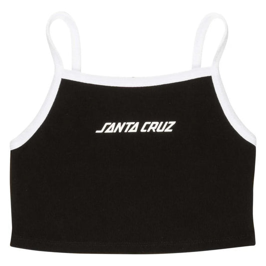 Santa Cruz Strip Contrast Vest-Black/White | Santa Cruz |