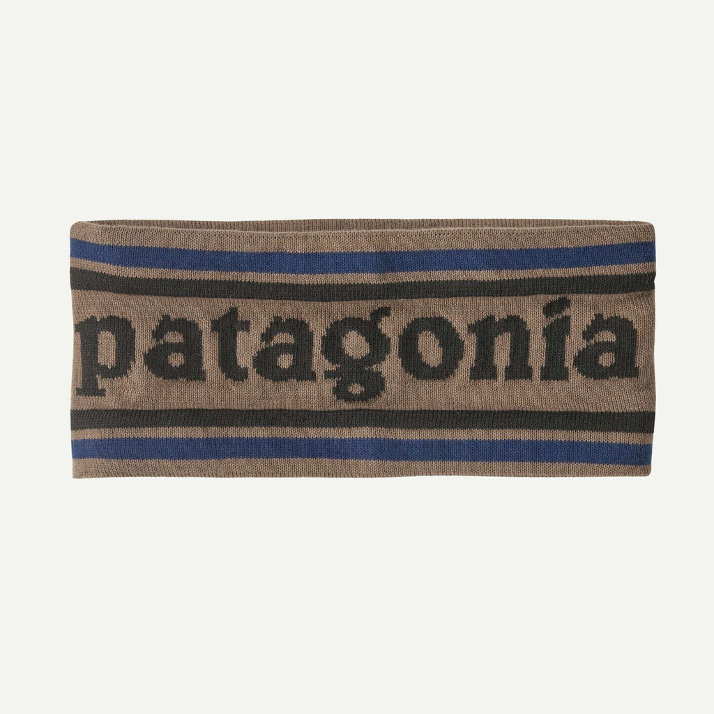 Patagonia Powder Town Headband Park Stripe: Marlow Brown | Patagonia | headwear - Northshore Newquay - Surf/Skate