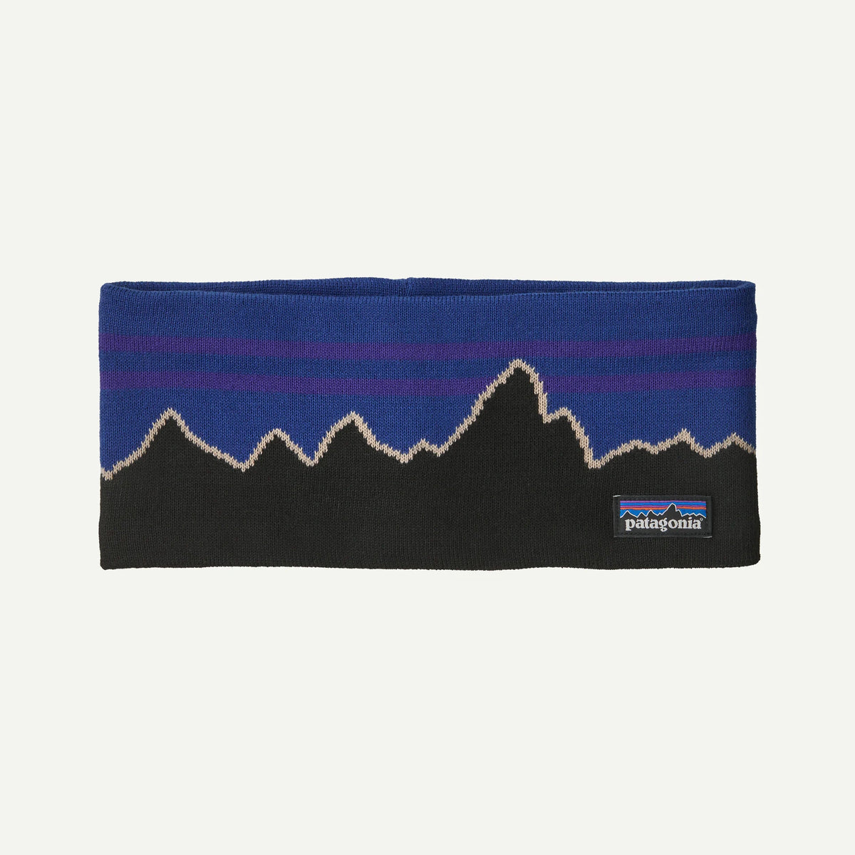 Patagonia Powder Town Headband-Classic Fitz Roy: P6 Blue