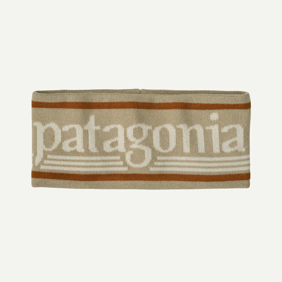 Patagonia Powder Town Headband Hut Tripper Logo: Weathered Stone | Patagonia | - Northshore Newquay - Surf/Skate Shop