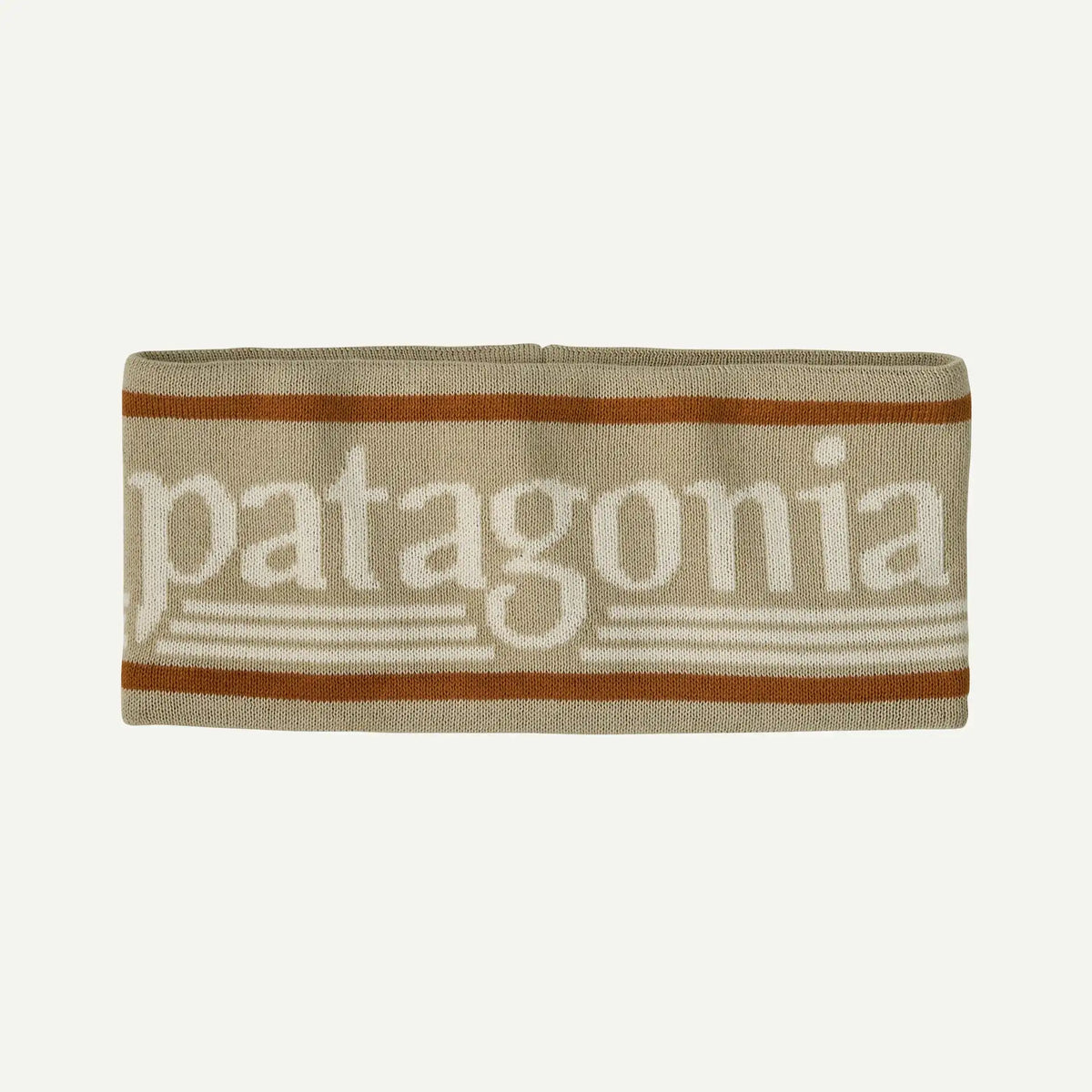 Patagonia Powder Town Headband Hut Tripper Logo: Weathered Stone | Patagonia | - Northshore Newquay - Surf/Skate Shop