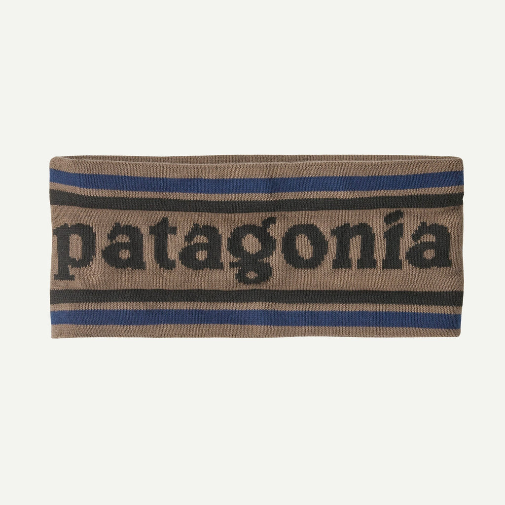 Patagonia Powder Town Headband Park Stripe: Marlow Brown | Patagonia | headwear