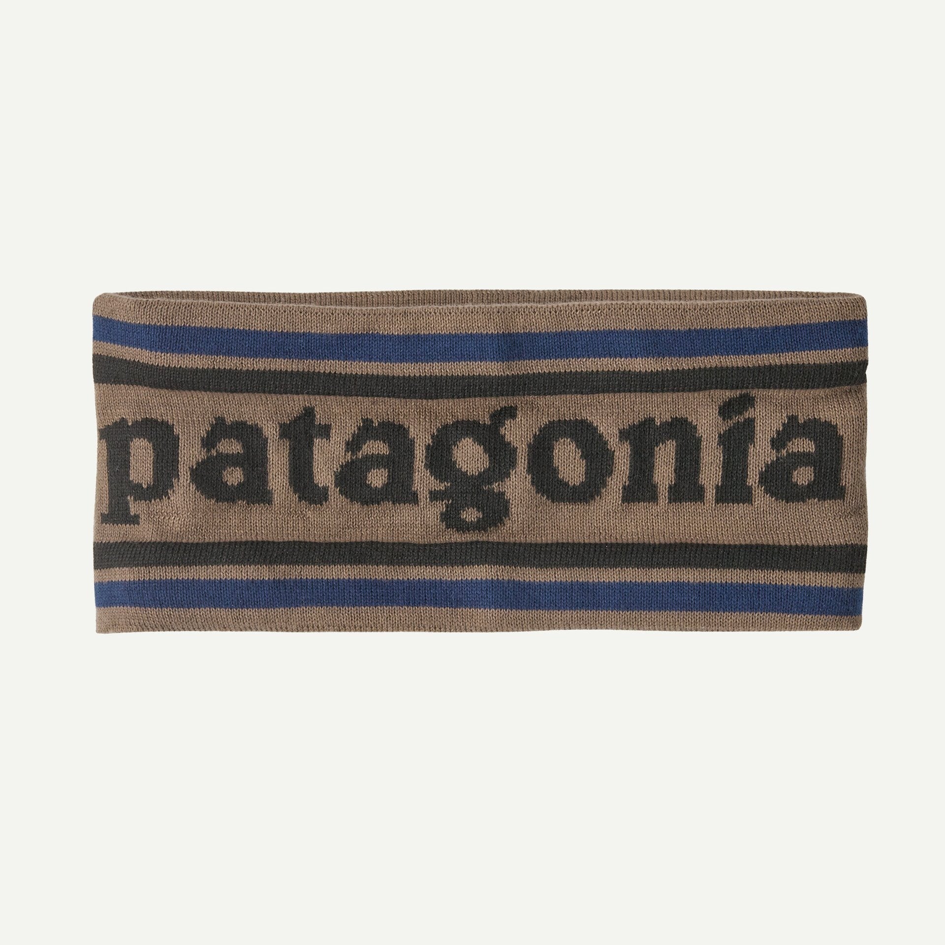 Patagonia Powder Town Headband Park Stripe: Marlow Brown | Patagonia | headwear
