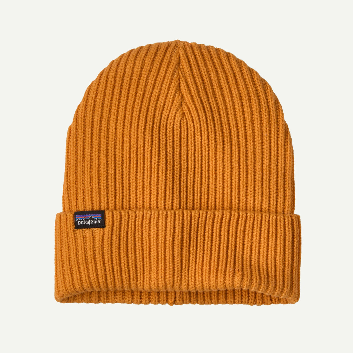 Patagonia Fishermans Rolled Beanie-Autumn Orange