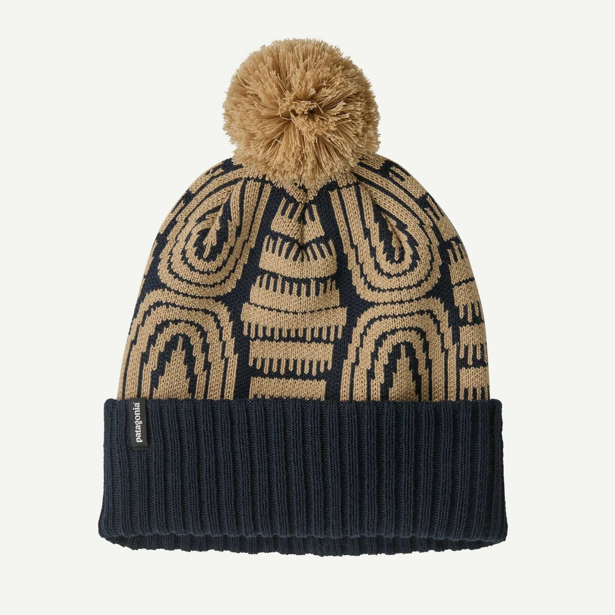 Patagonia Powder Town Beanie Flow: Sunken Blue | Patagonia | Beanie - Northshore Newquay - Surf/Skate Shop