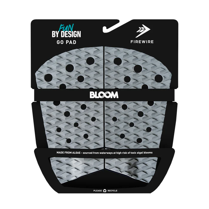 FireWire Go Pad Deck Grip Charcoal | Firewire | Traction pad - Northshore Newquay - Surf/Skate Shop