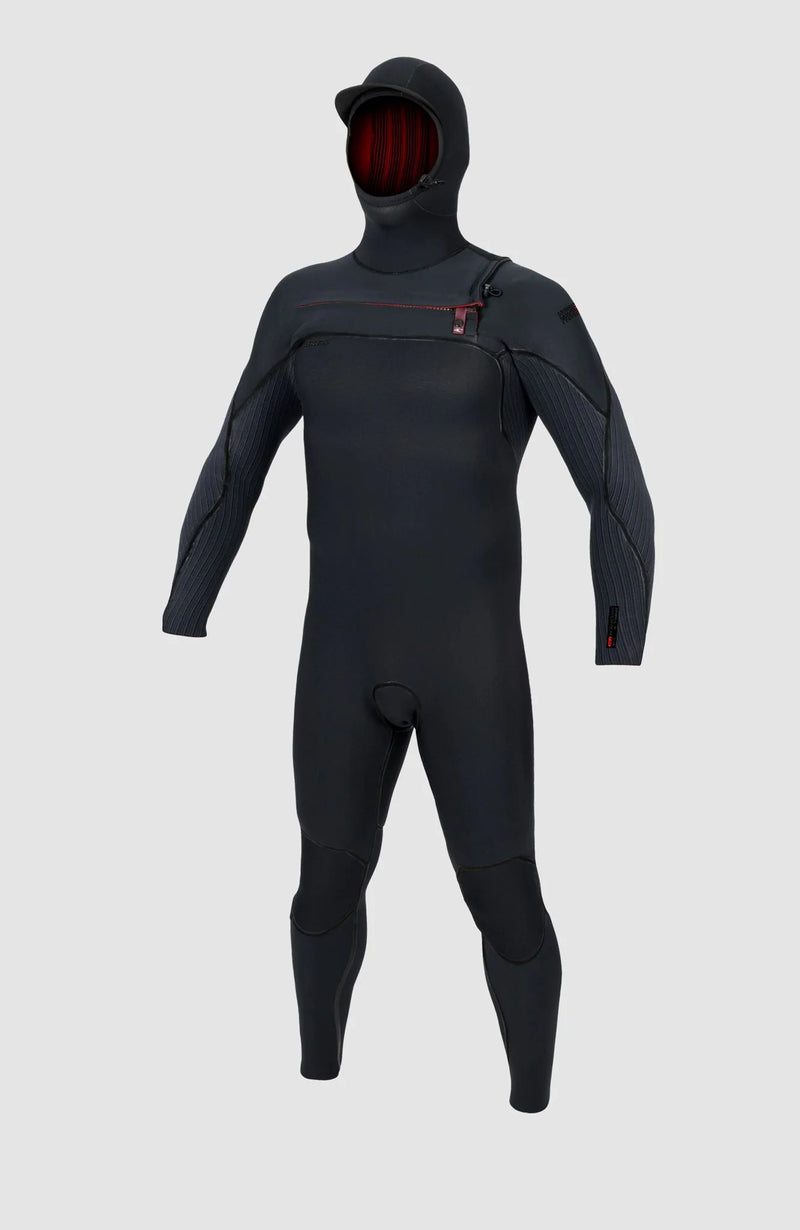 O’NEILL MENS HYPERFREAK FIRE 5/4+HOODED CHEST ZIP FULL WETSUIT | O’neill | Winter Wetsuit - Northshore Newquay - Surf/Skate Shop