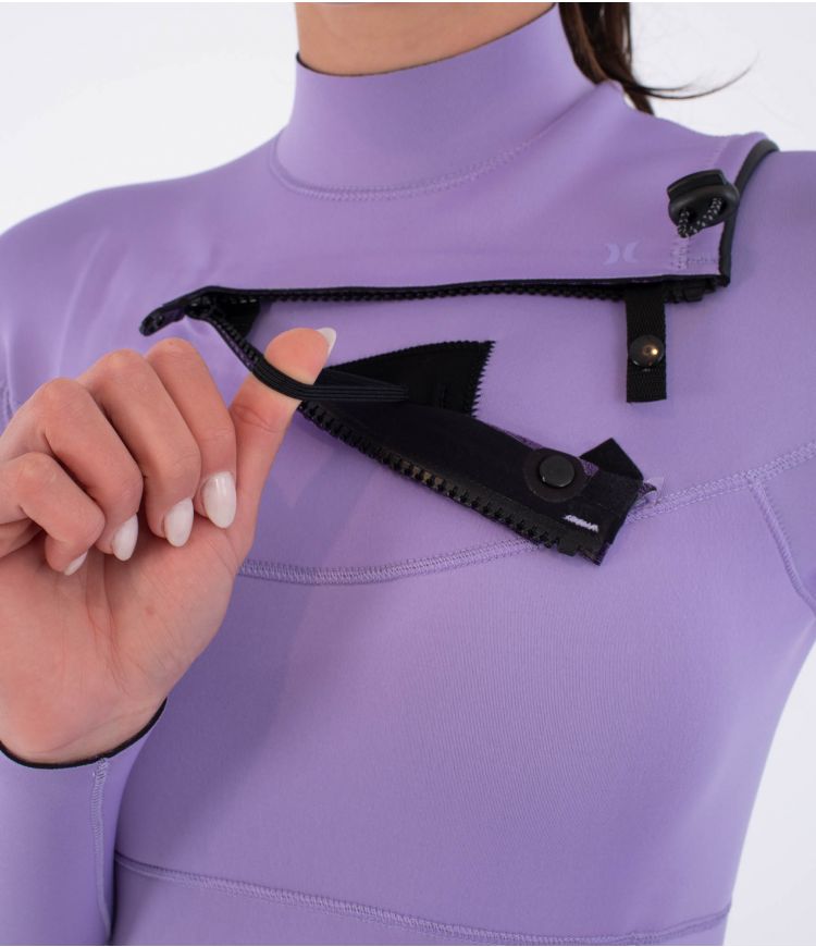 Hurley Air 3/2mm GBS Women’s Wetsuit - lilac | Hurley | Summer Wetsuit - Northshore Newquay - Surf/Skate Shop