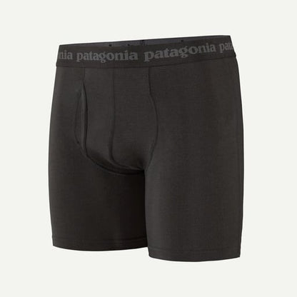 Patagonia Men's Essential Boxer Briefs - 6"-Black | Patagonia | underwear