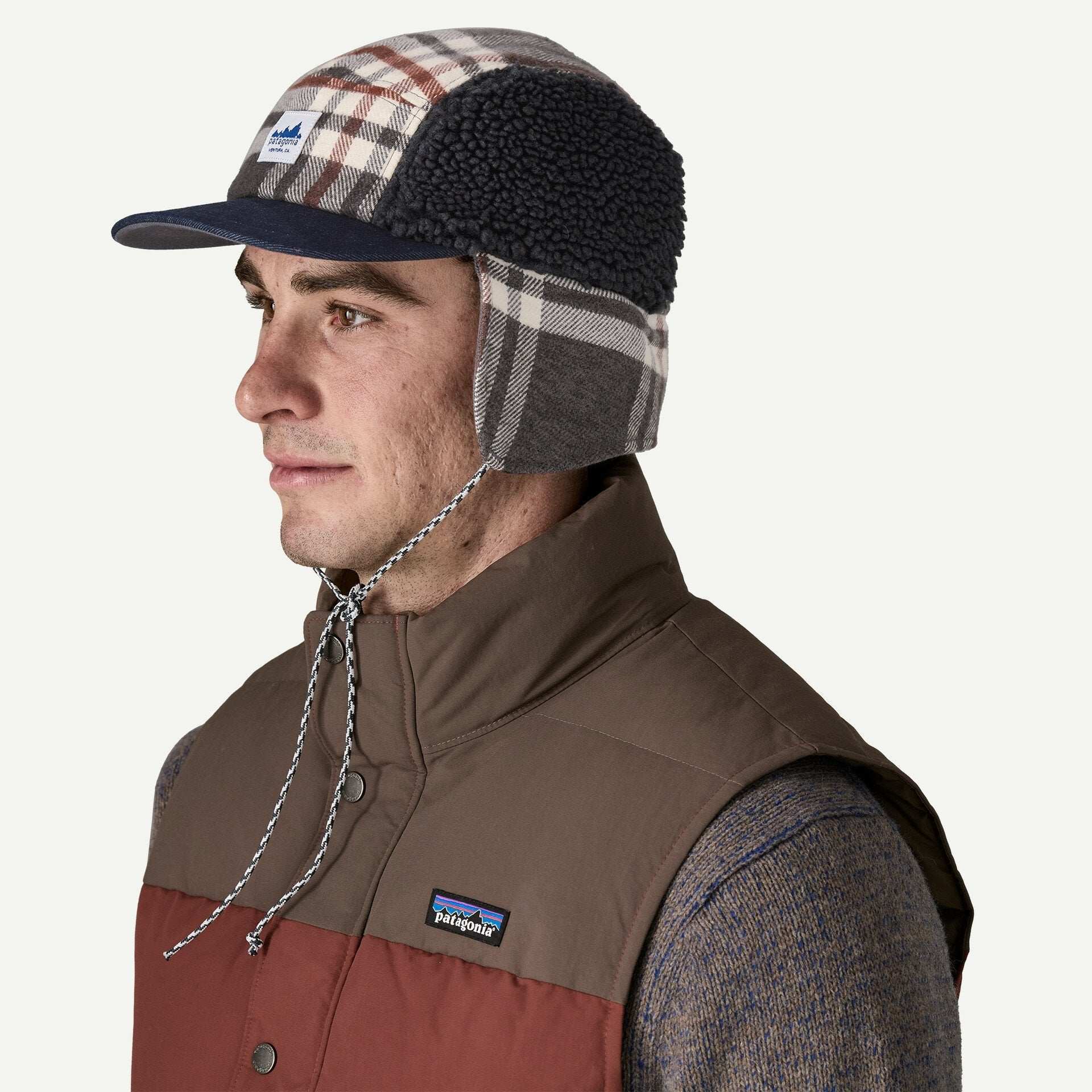 Patagonia Range Earflap Cap-Catch-Ink Black | Patagonia | cap - Northshore Newquay - Surf/Skate