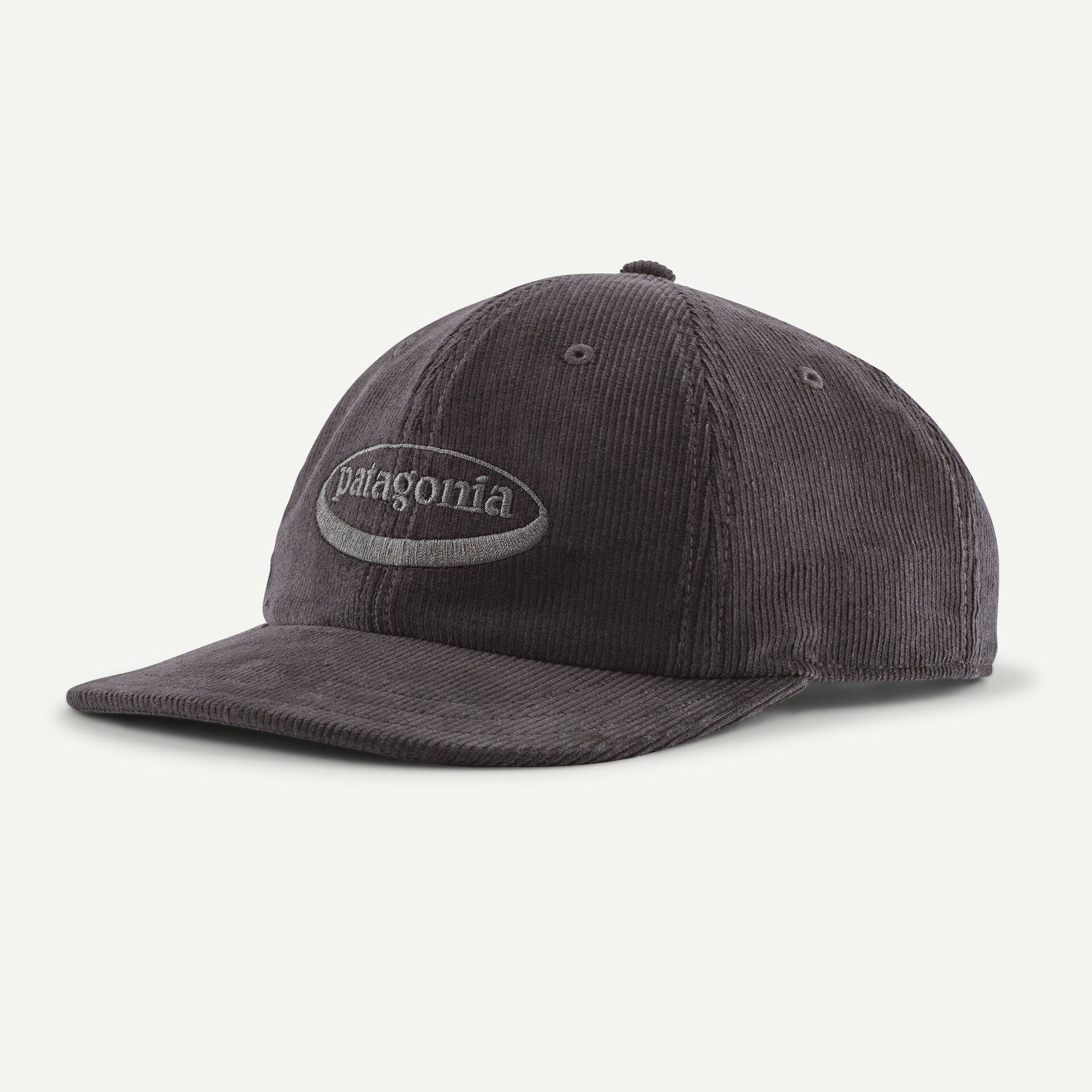 Patagonia Corduroy Cap-95 Oval Logo: Ink Black | Patagonia | - Northshore Newquay - Surf/Skate Shop