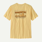 Patagonia Men's '73 Skyline Organic T-Shirt-Buttercup Yellow | Patagonia | T Shirt - Northshore Newquay - Surf/Skate Shop
