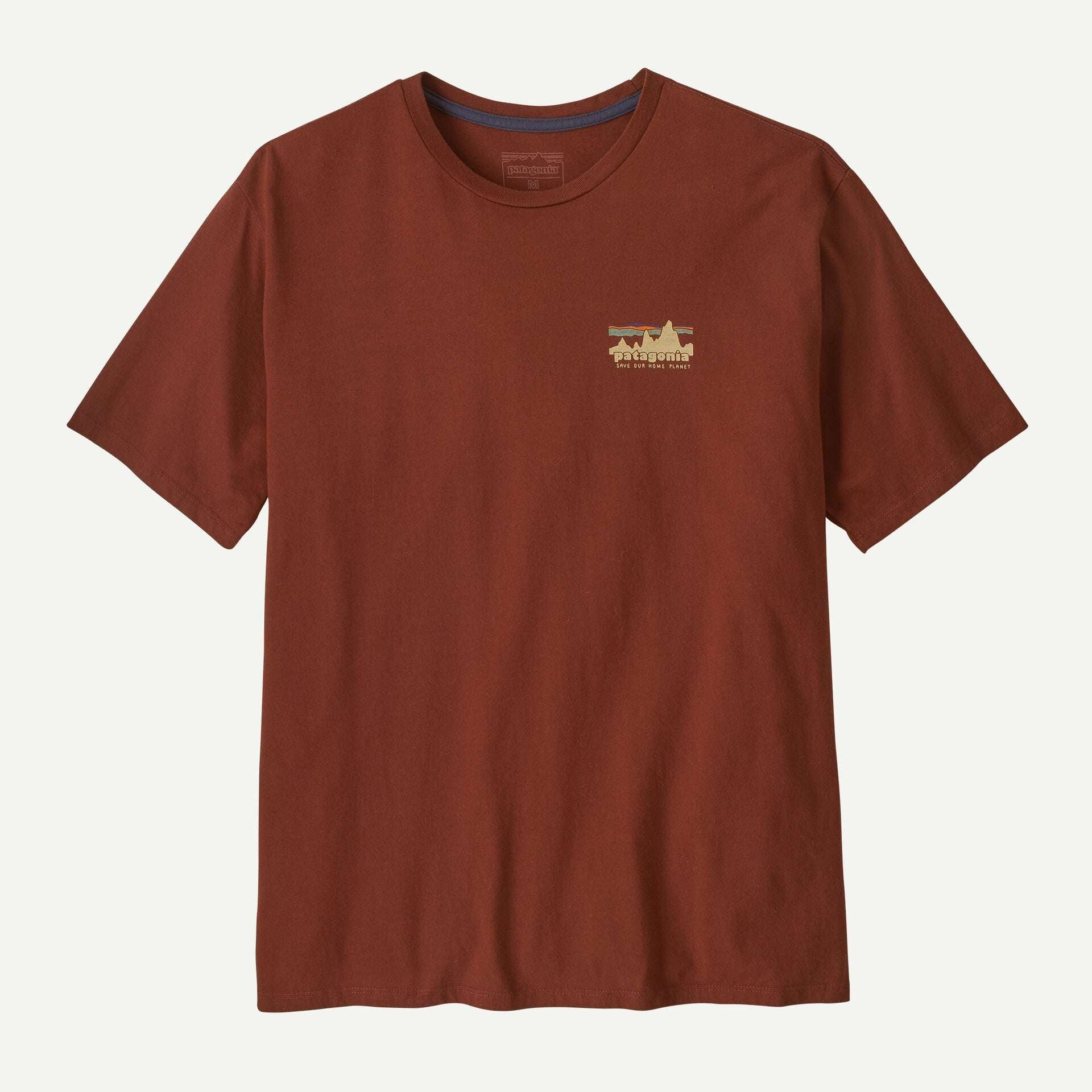Patagonia Men's '73 Skyline Organic T-Shirt-Dried Vanilla | Patagonia | T Shirt