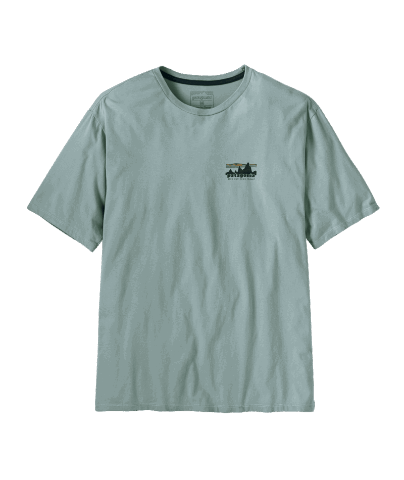 Patagonia Men's '73 Skyline Organic T-Shirt-Thermal Blue | Patagonia |
