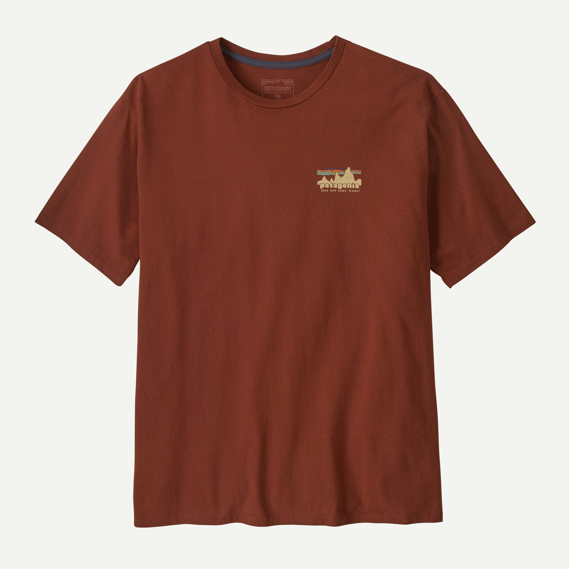 Patagonia Men's '73 Skyline Organic T-Shirt-Dried Vanilla | Patagonia | T Shirt