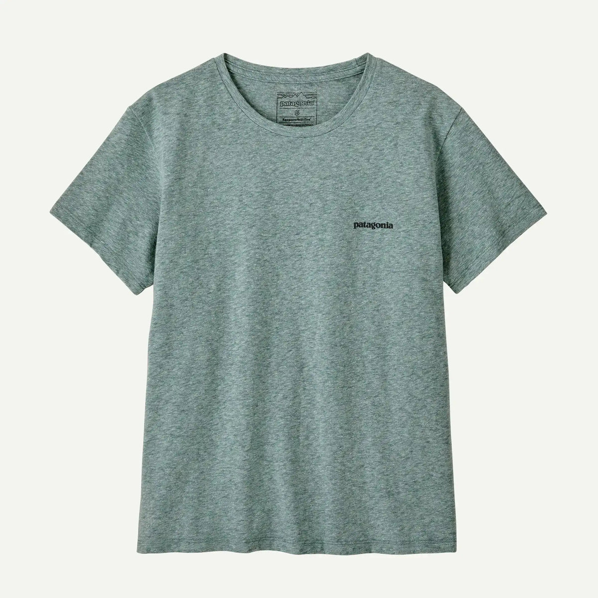 Patagonia Women's P-6 Logo Responsibili-Tee- Blue Sage | Patagonia | - Northshore Newquay - Surf/Skate Shop