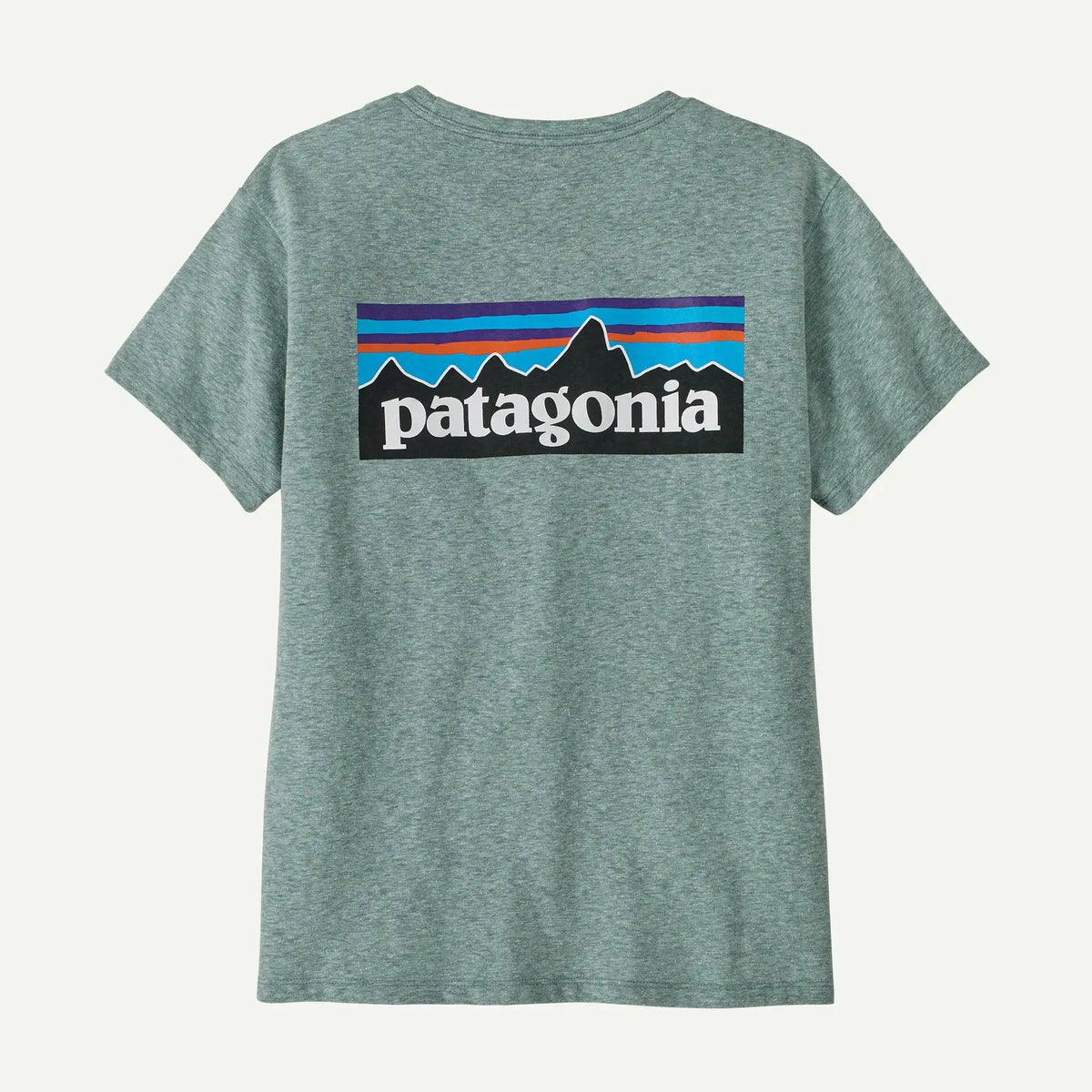 Patagonia Women's P-6 Logo Responsibili-Tee- Blue Sage | Patagonia | - Northshore Newquay - Surf/Skate Shop