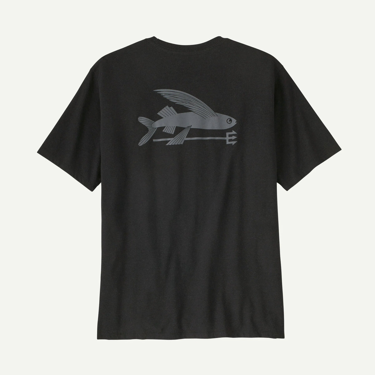 Patagonia Men's Flying Fish Responsibili-Tee®-Ink Black
