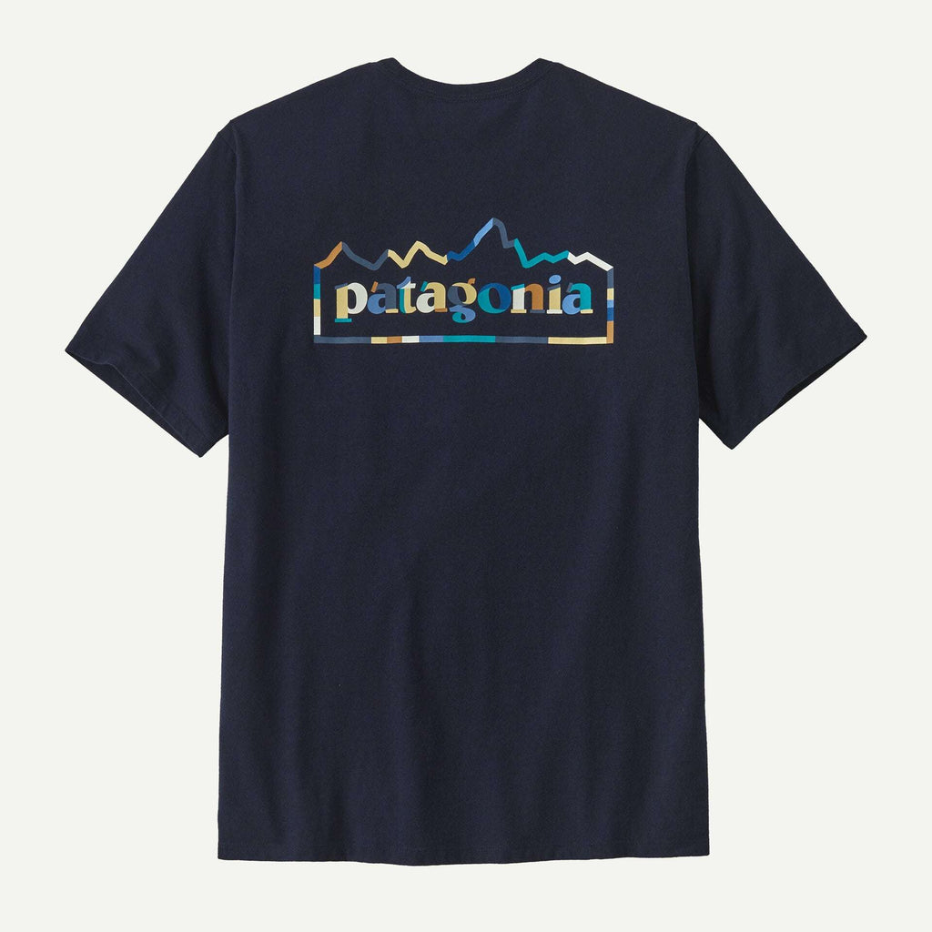 Patagonia Men's Unity Fitz Responsibili-Tee-New Navy | Patagonia | - Northshore Newquay - Surf/Skate