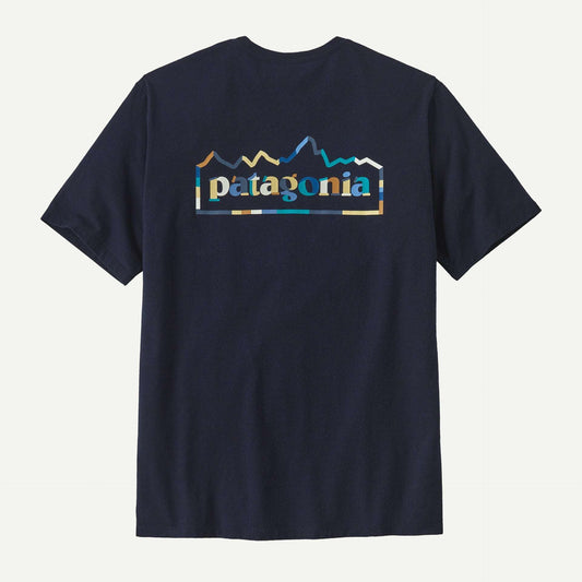 Patagonia Men's Unity Fitz Responsibili-Tee-New Navy | Patagonia |
